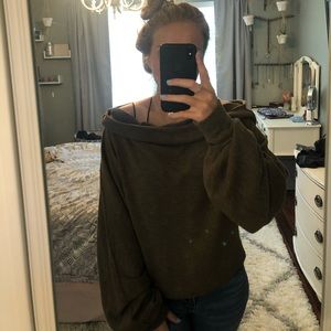 free people off the shoulder shirt